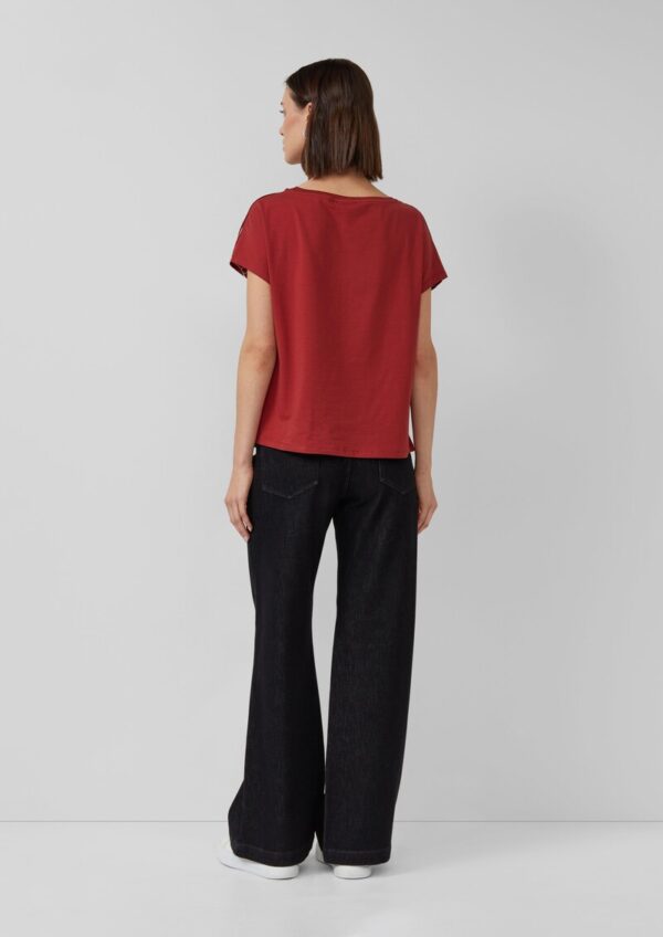 Feines Blusenshirt im Relaxed Fit