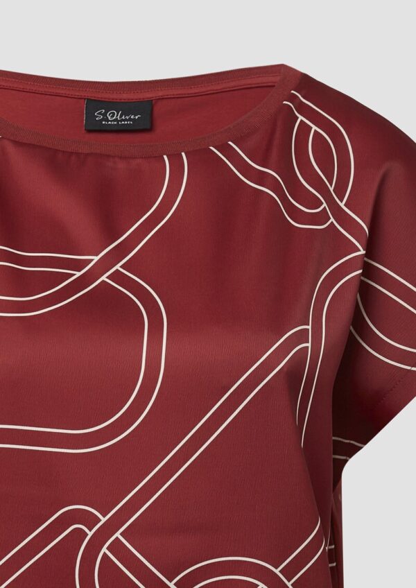 Feines Blusenshirt im Relaxed Fit