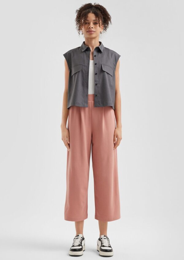 Culotte aus Interlockjersey