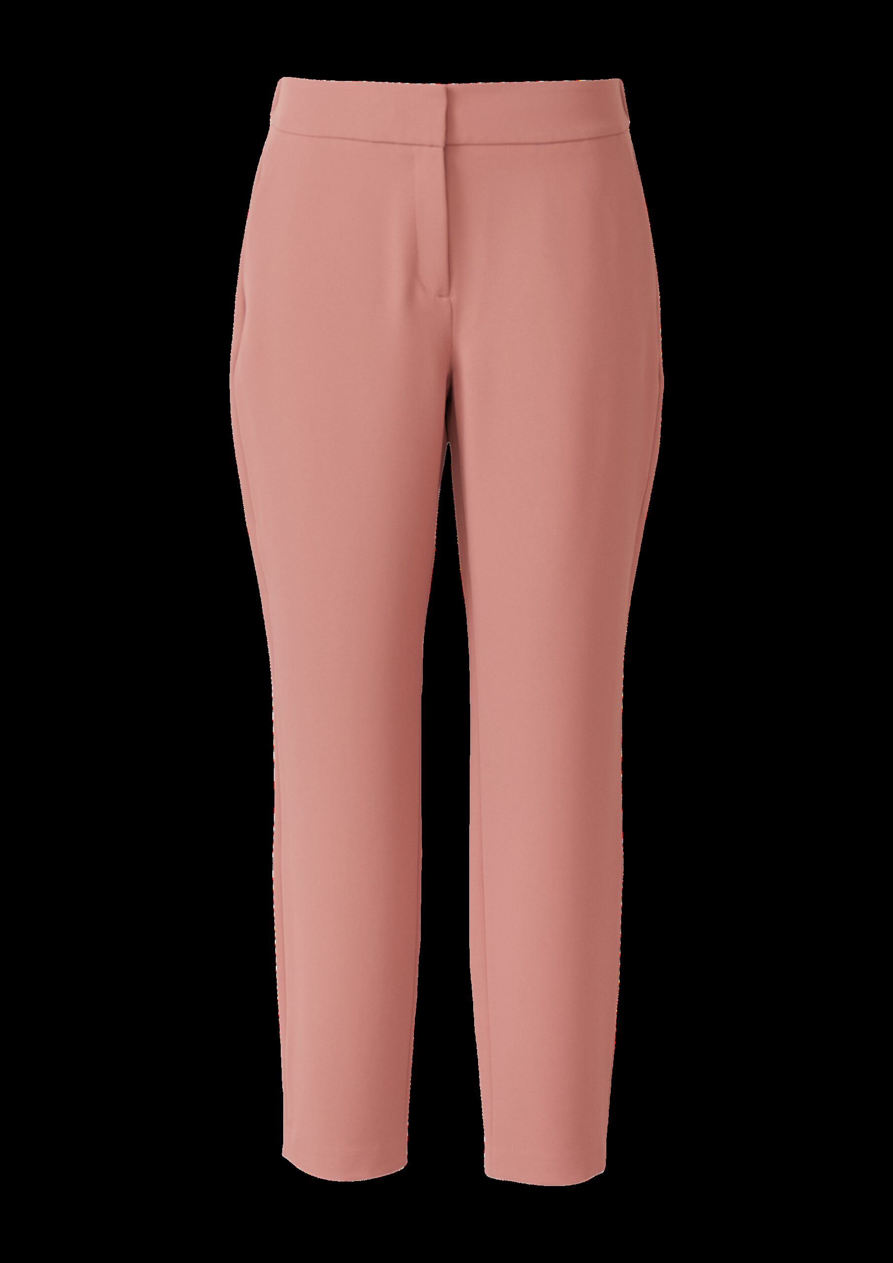 Twill-Hose im Slim Fit mit elastischem Einsatz