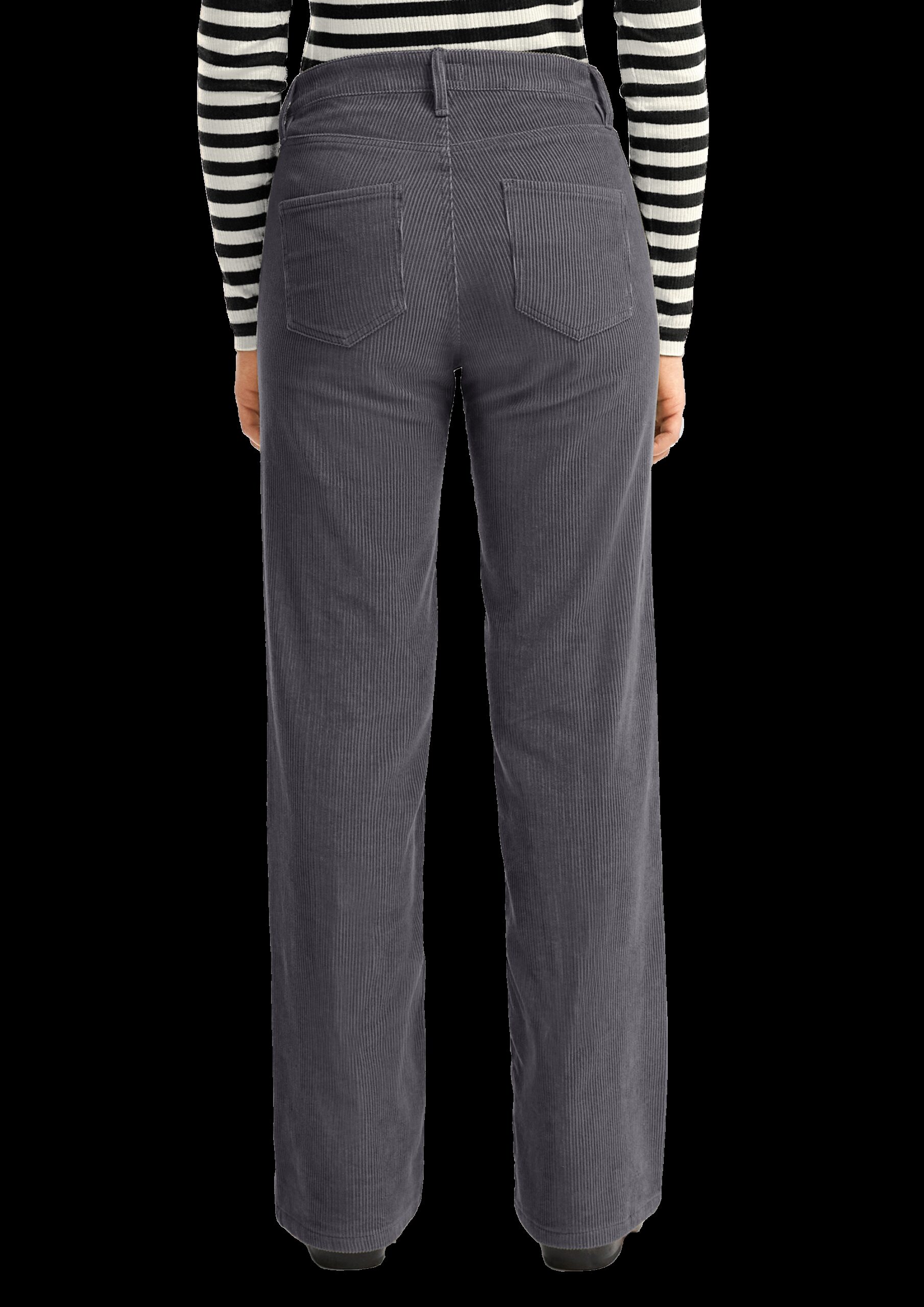 Cordhose mit weitem Bein