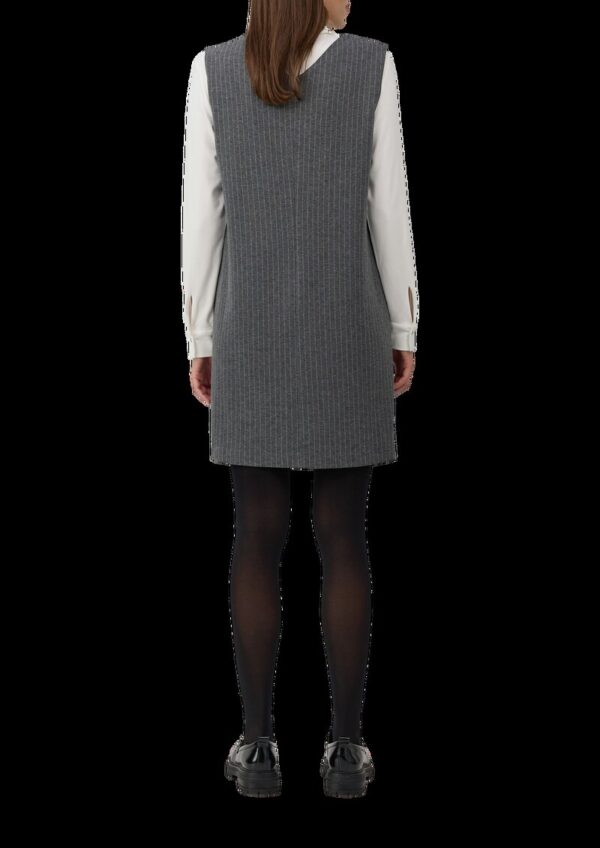 Kleid im A-Shape mit Nadelstreifen