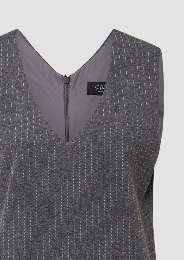 Kleid im A-Shape mit Nadelstreifen