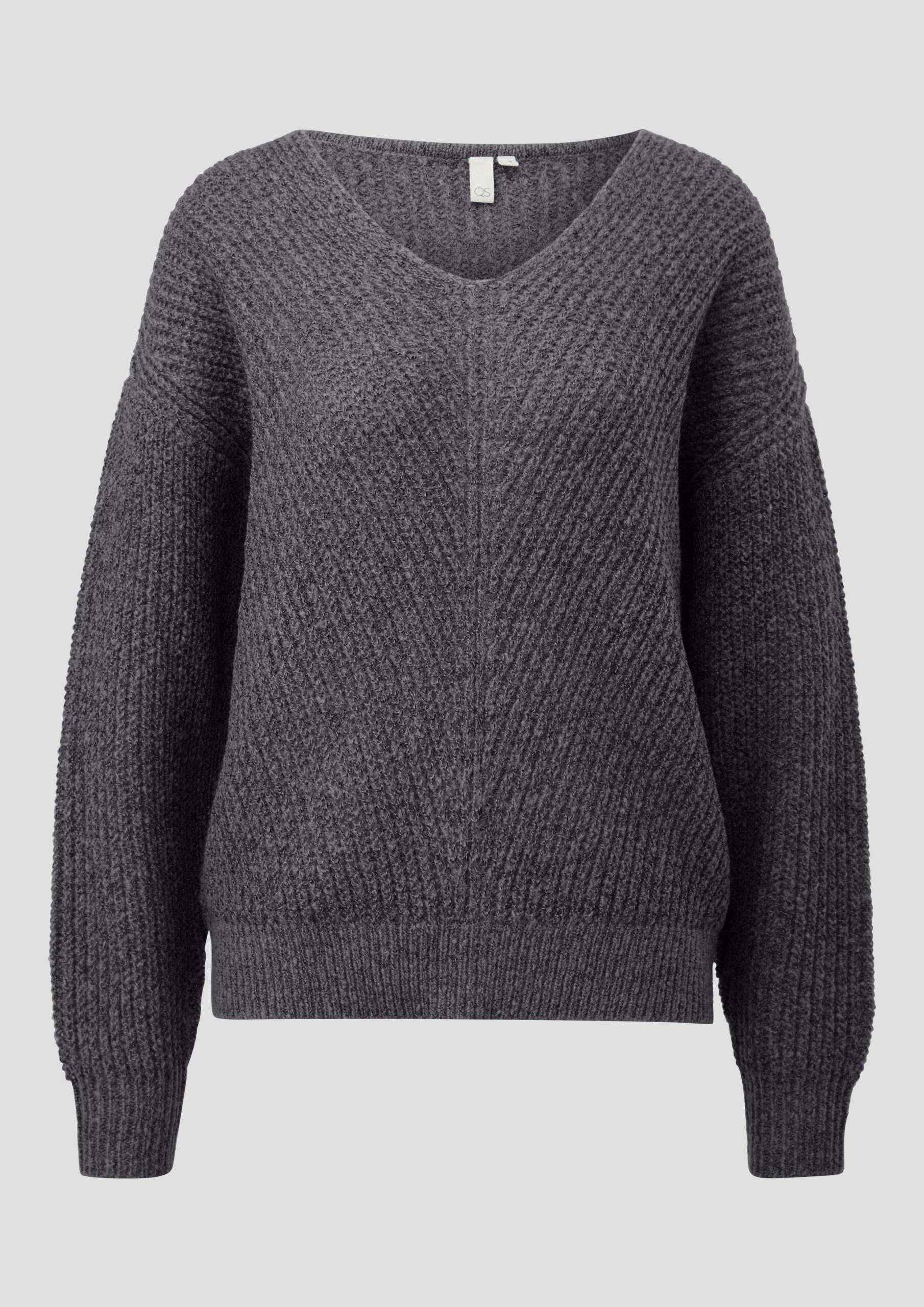 Melierter Pullover