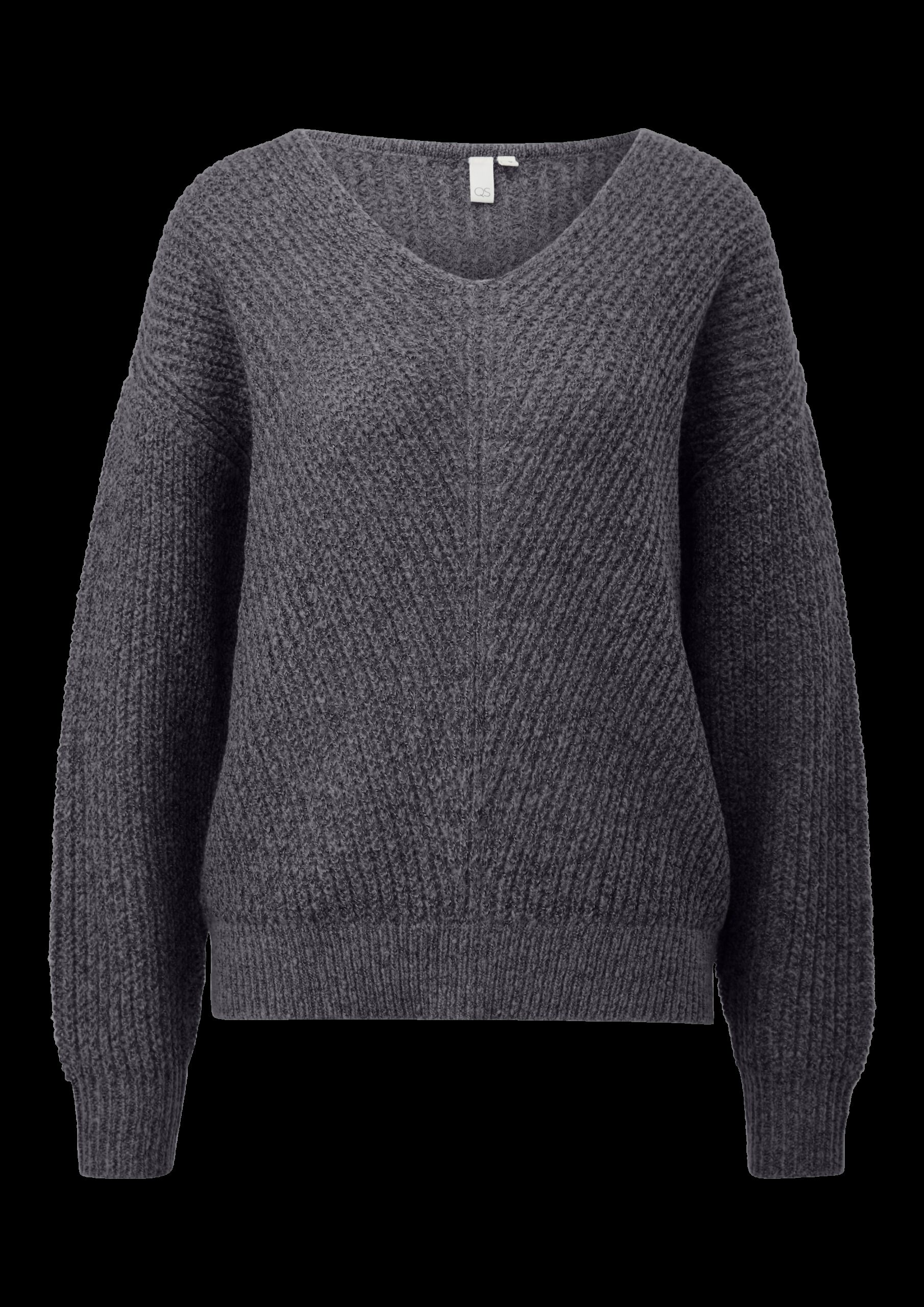Melierter Pullover