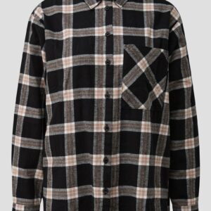 Flanellhemd mit Karomuster