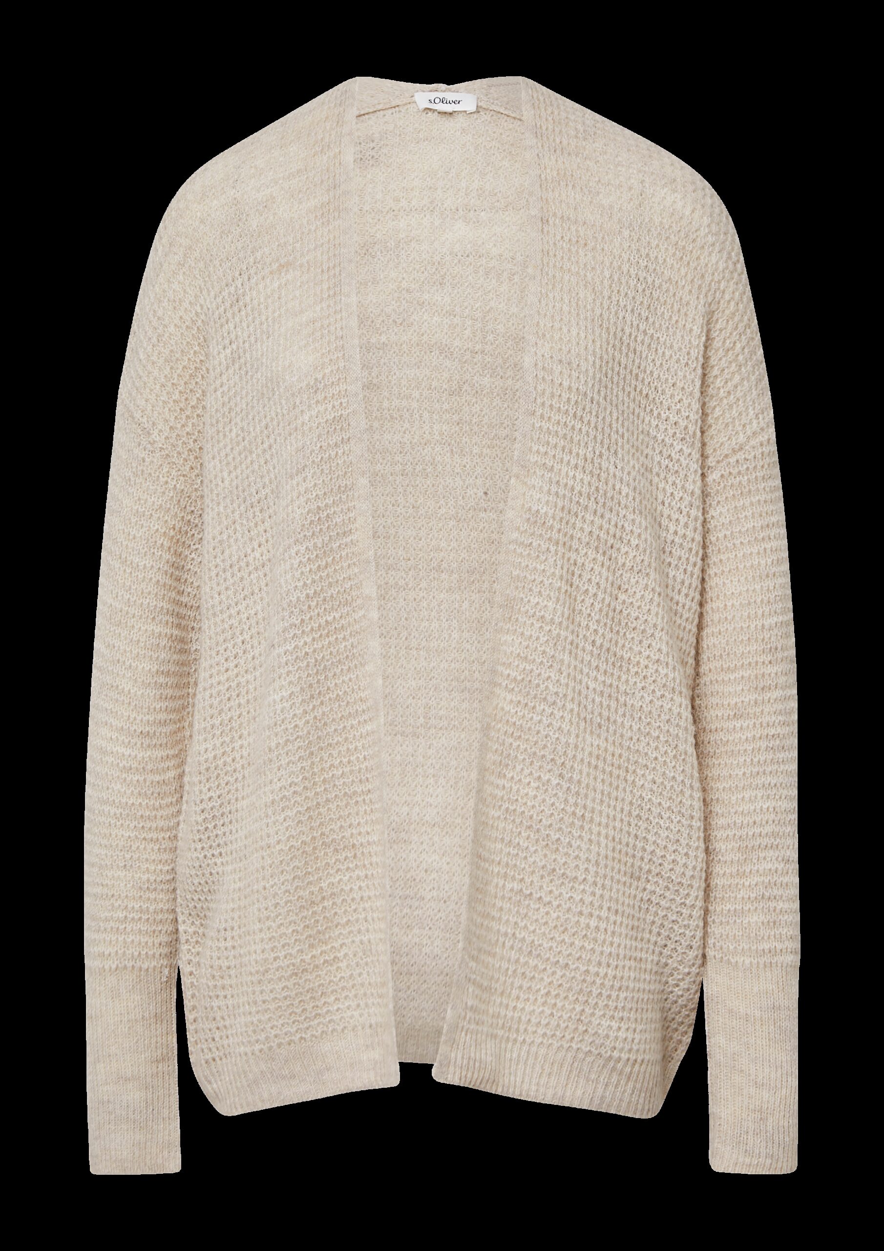 Strick-Cardigan aus Alpakamix