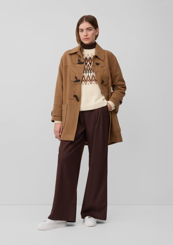 Strickpullover mit Jacquard-Muster