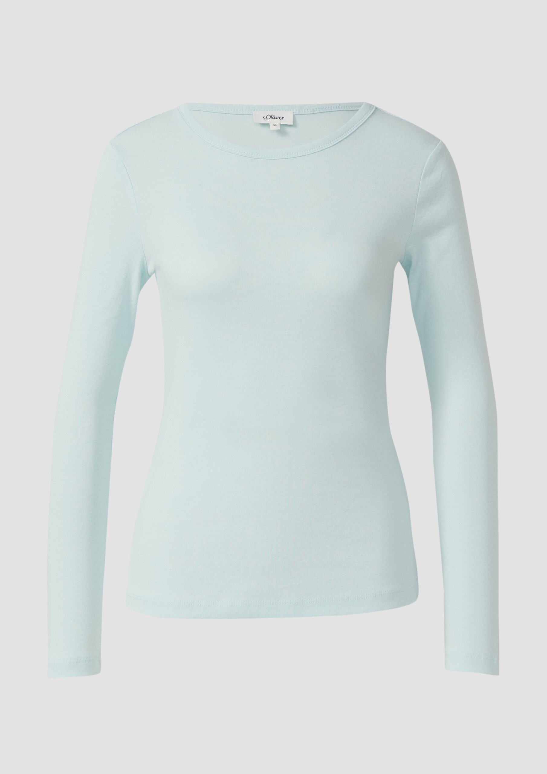 Elastisches Longsleeve im Slim Fit