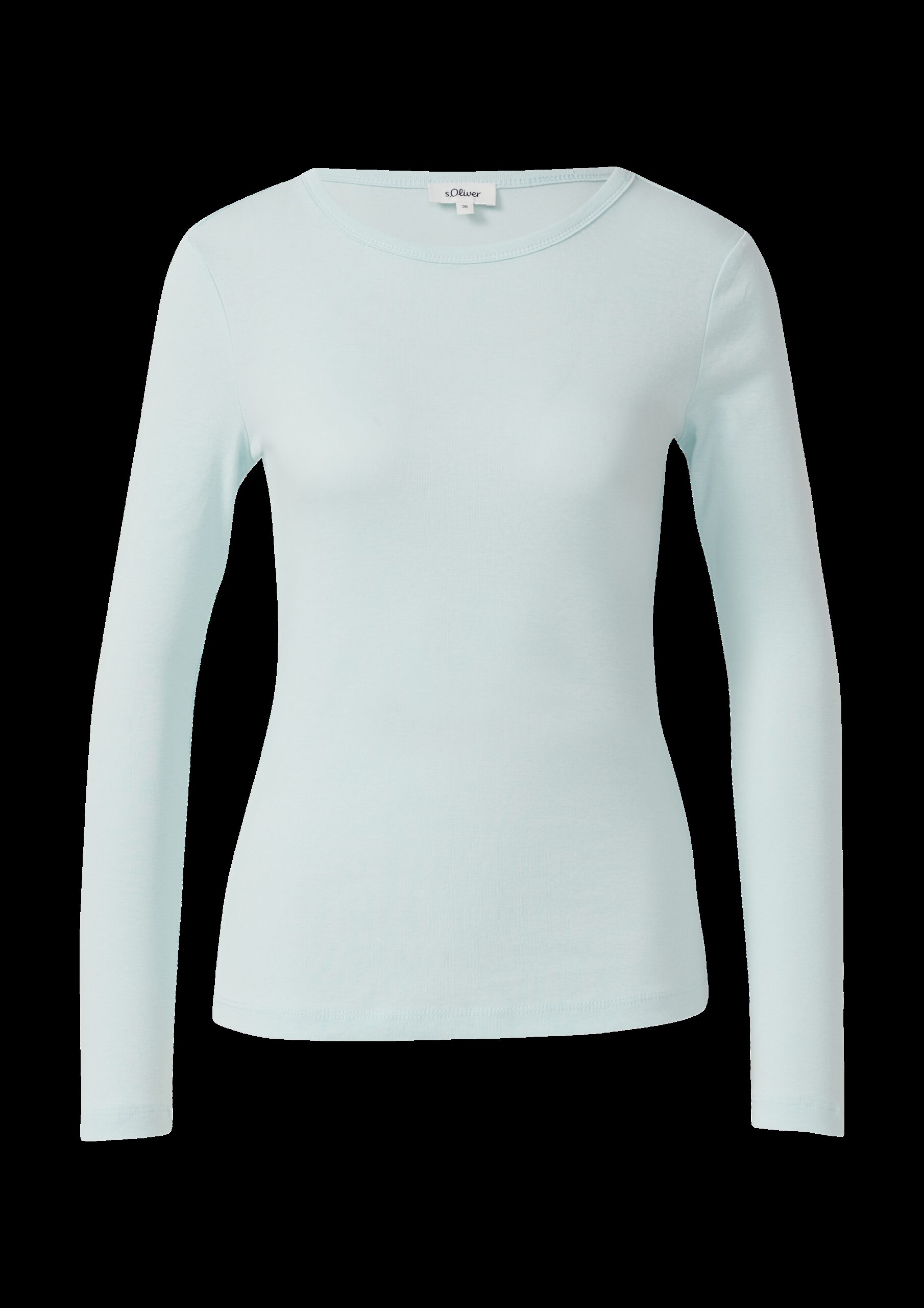 Elastisches Longsleeve im Slim Fit