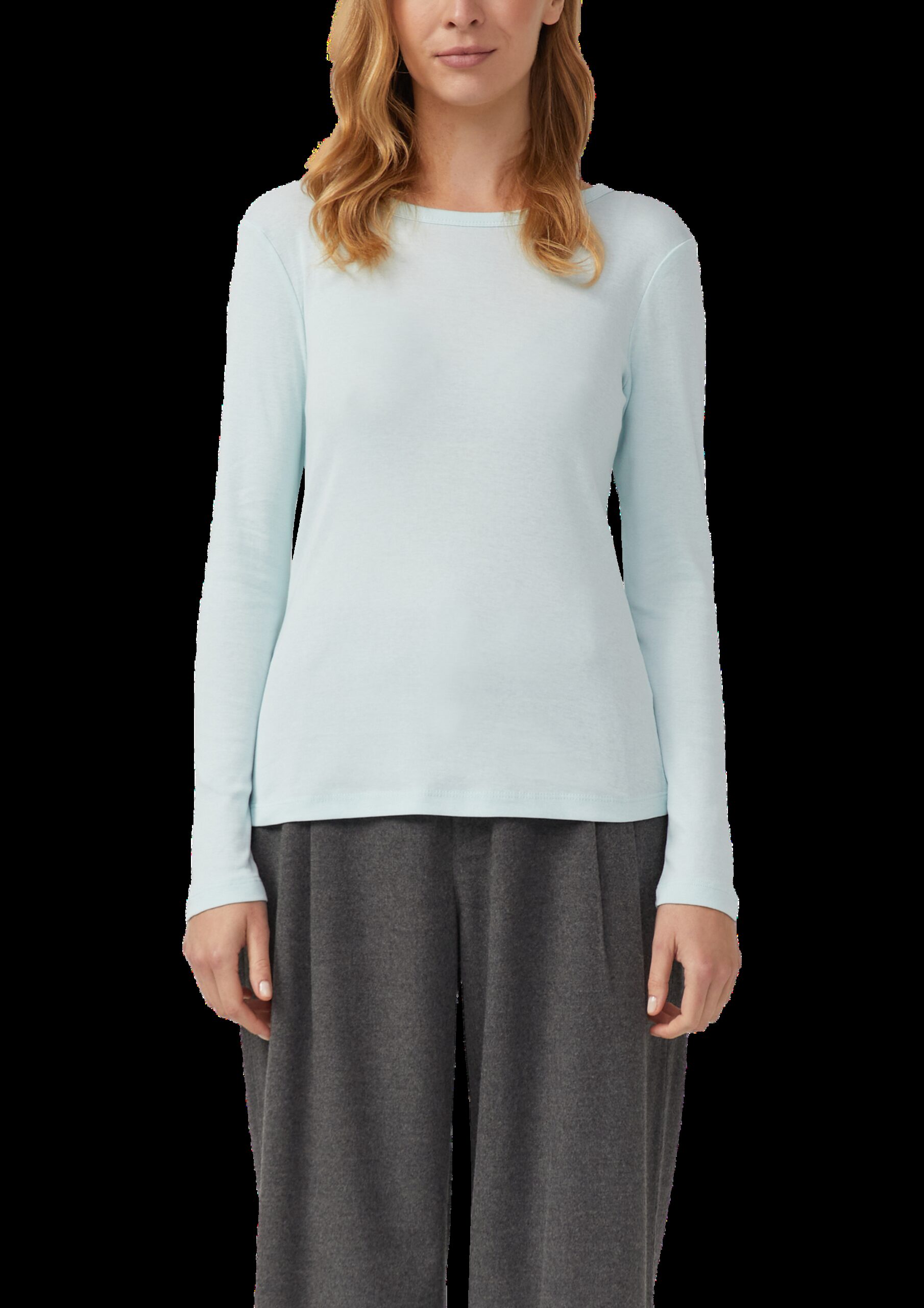 Elastisches Longsleeve im Slim Fit