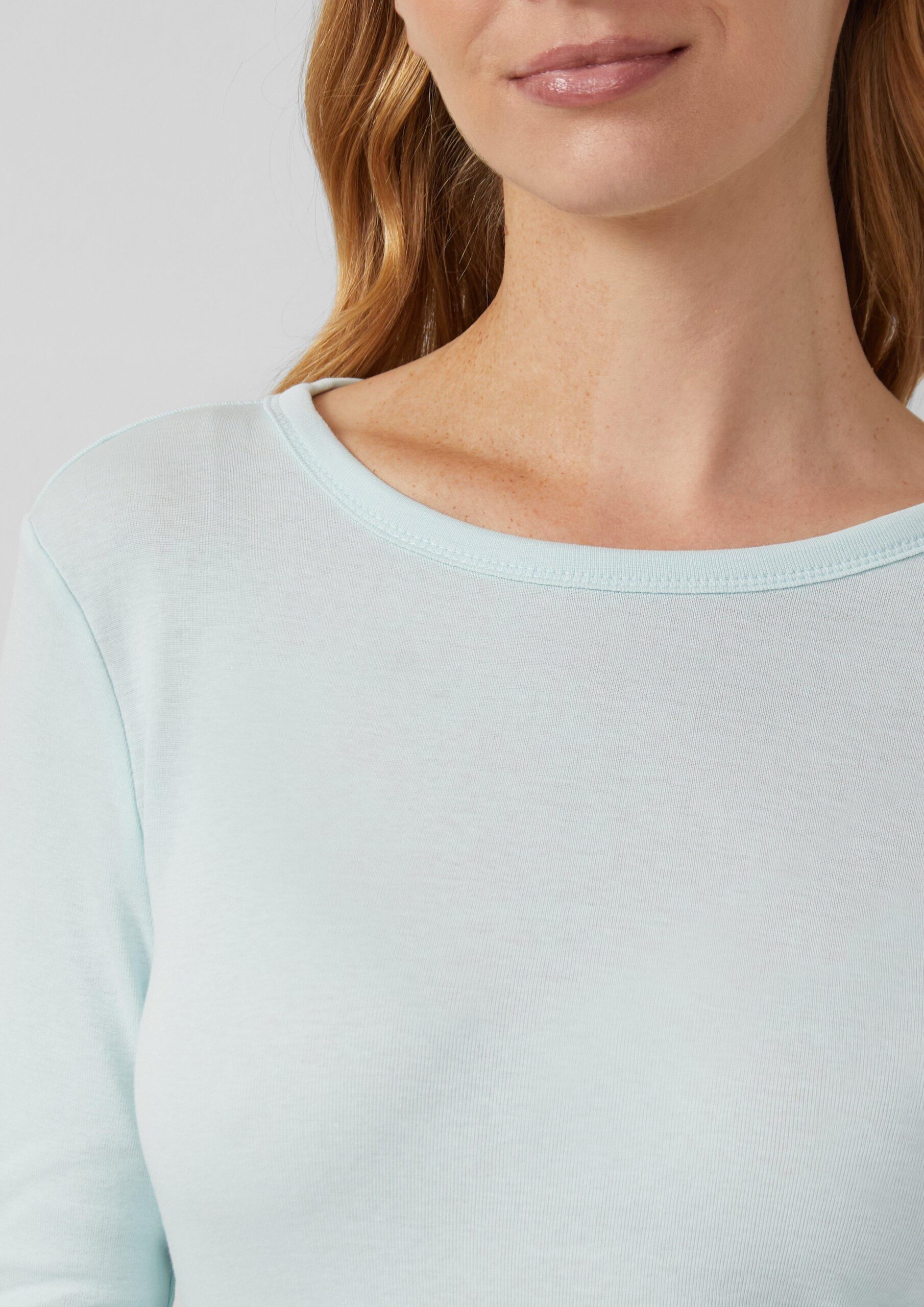 Elastisches Longsleeve im Slim Fit