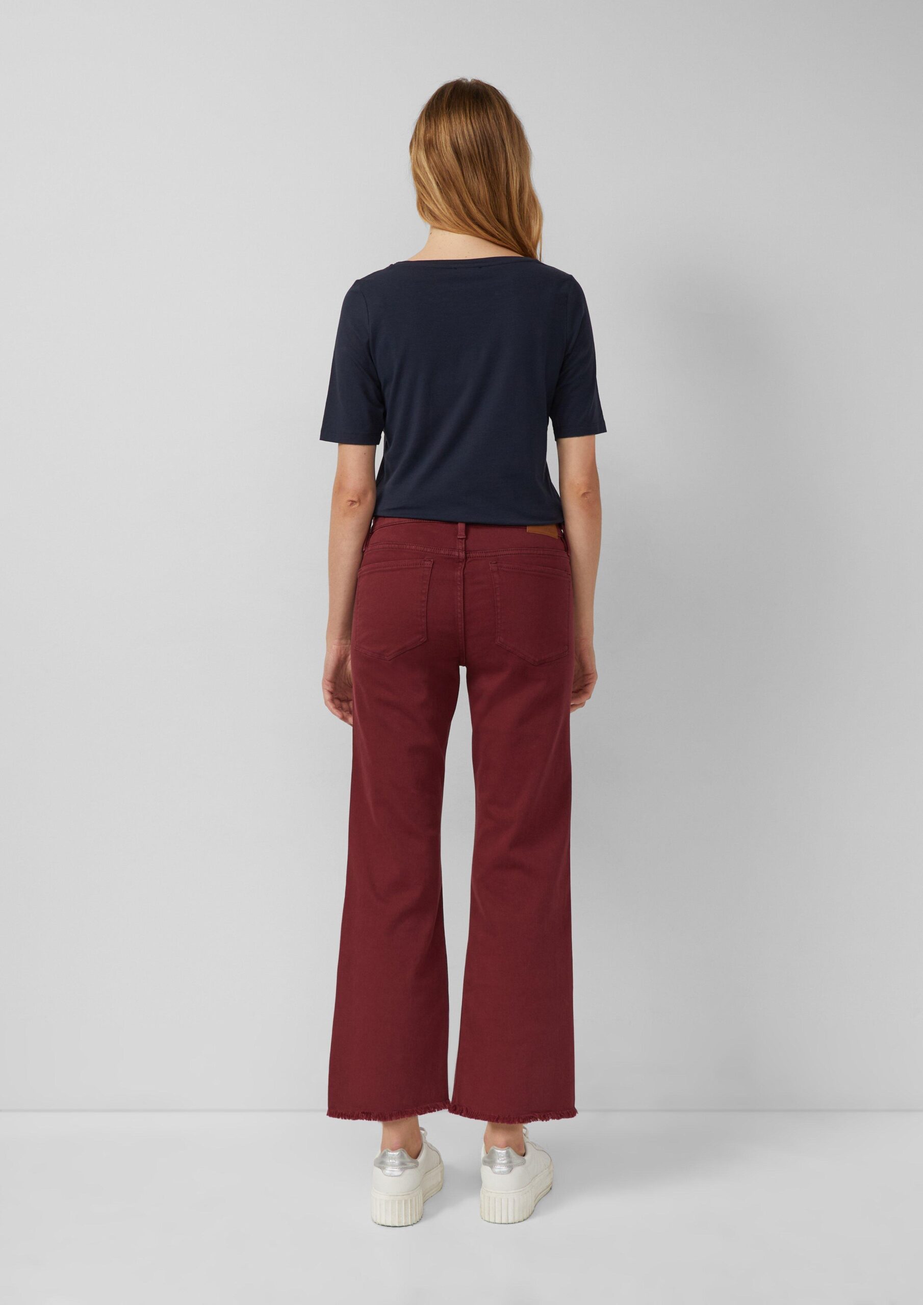 Jersey-Shirt im Slim Fit mit Frontprint