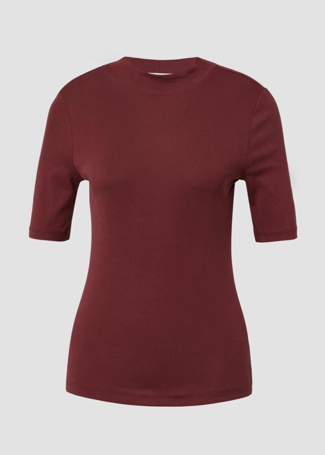 Shirt mit Halbarm im Slim Fit