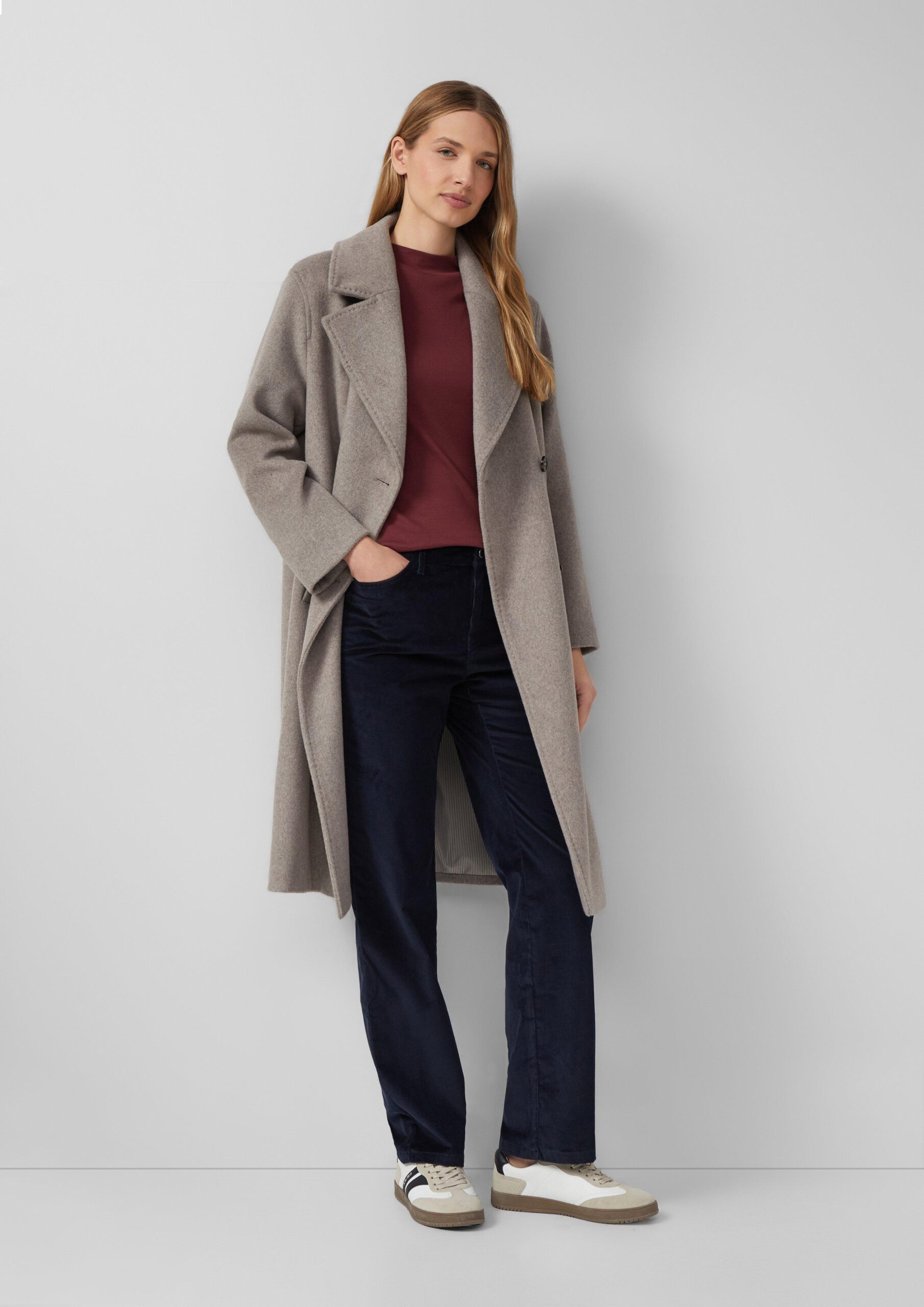 Shirt mit Halbarm im Slim Fit