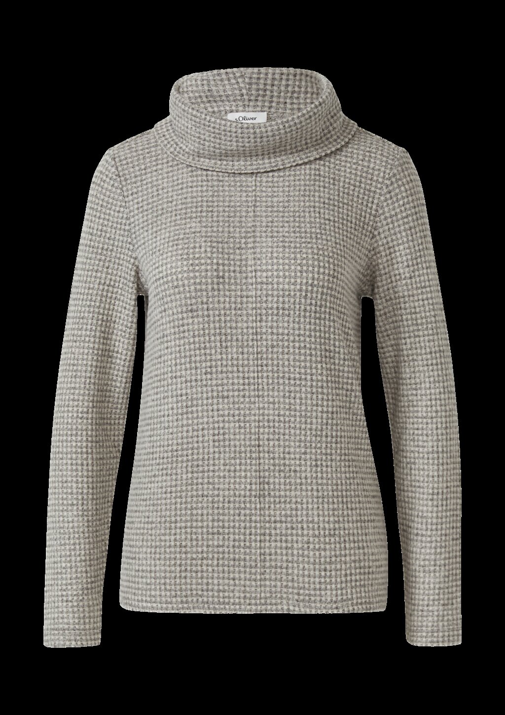 Weiches Jersey-Shirt mit Waffelstruktur