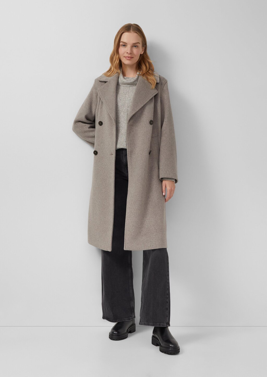 Weiches Jersey-Shirt mit Waffelstruktur