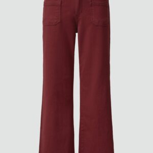 Cropped Jeans / Slim Fit / Mid Rise / Flared Leg / offener Saum