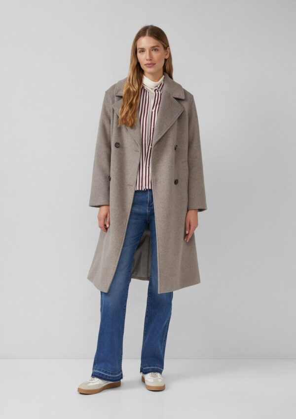 Jeans / Slim Fit / Mid Rise / Flared Leg / offener Saum