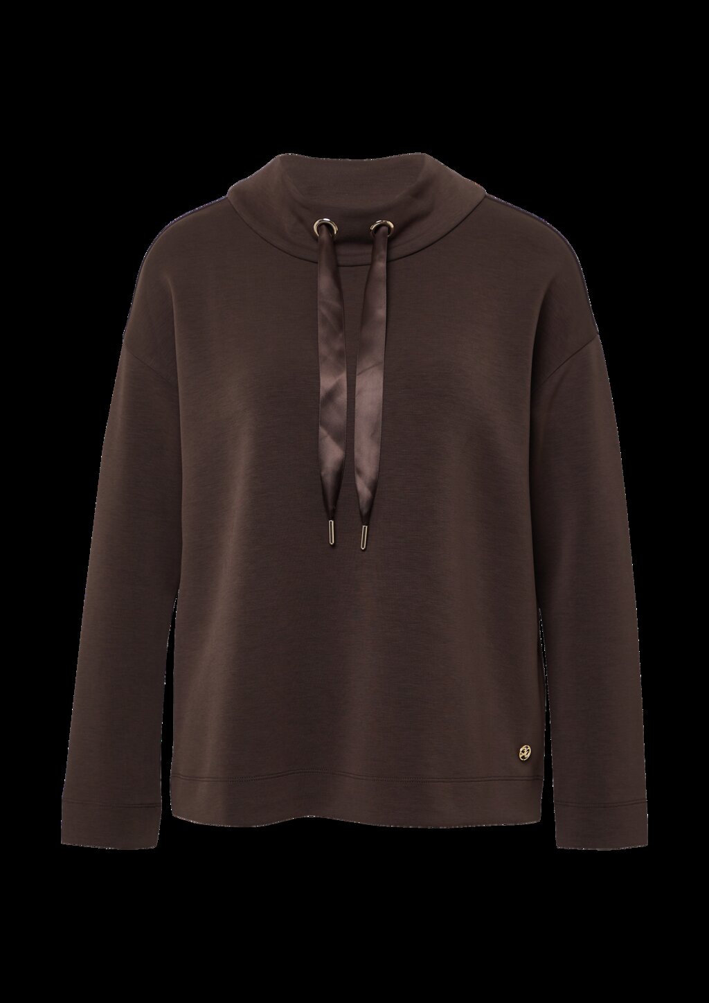 Sportiver Hoodie aus Scuba im Relaxed Fit