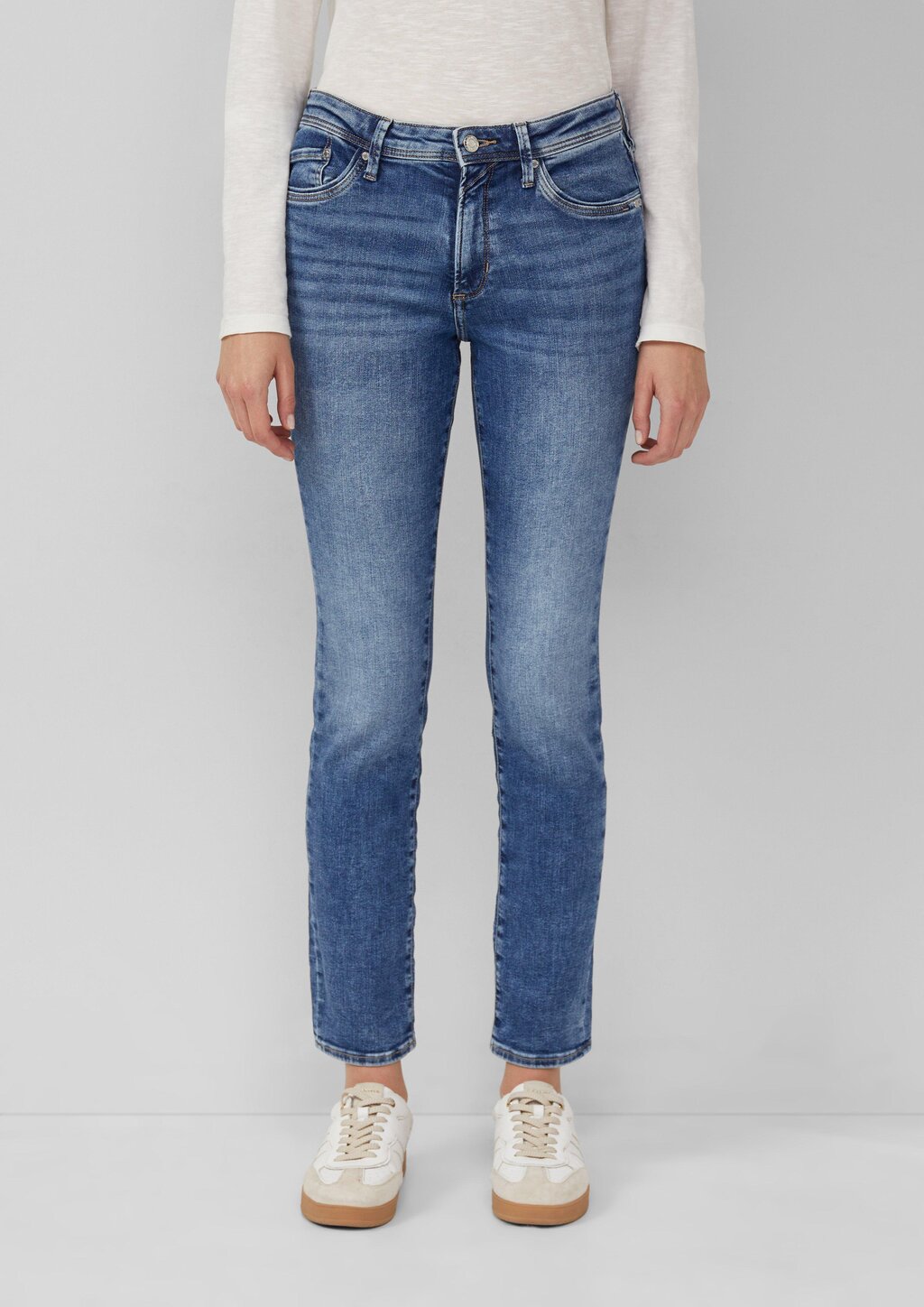 Jeans Betsy / Slim Fit / Mid Rise / Slim Leg