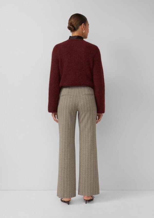 Stoffhose aus Interlock-Jersey mit Extra High Rise