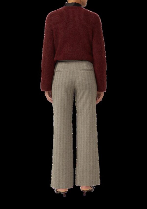 Stoffhose aus Interlock-Jersey mit Extra High Rise