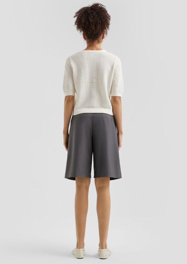 Strickjacke mit Ajourmuster