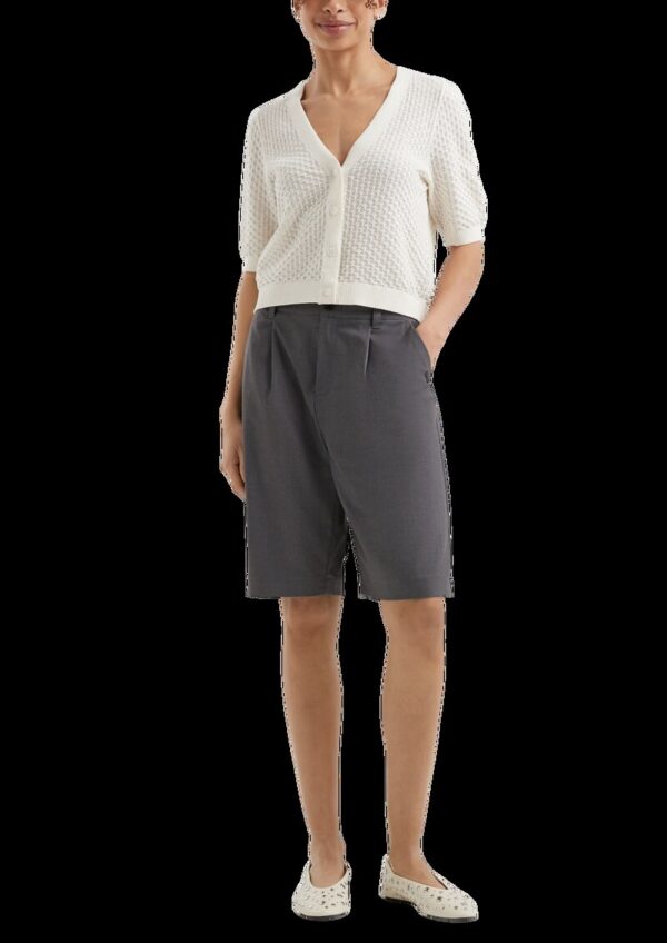 Strickjacke mit Ajourmuster