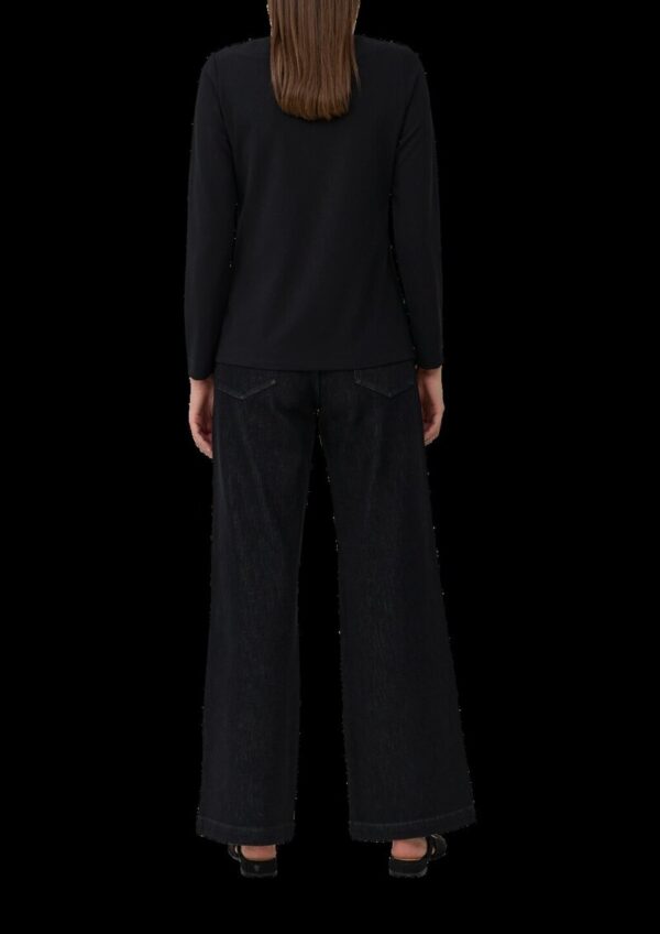 Shirt aus Interlock-Jersey mit Brosche