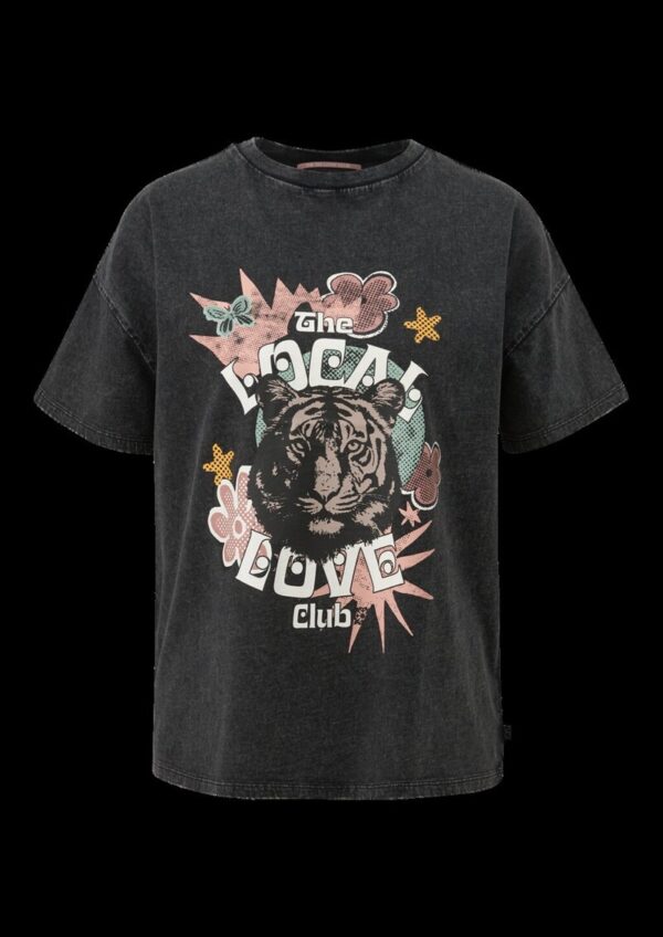 Gewaschenes T-Shirt im Oversized Fit