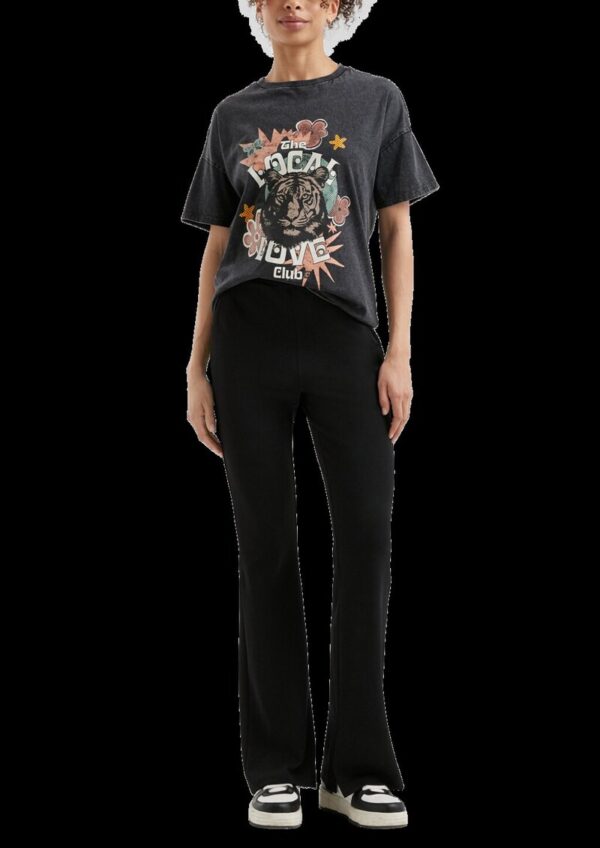 Gewaschenes T-Shirt im Oversized Fit