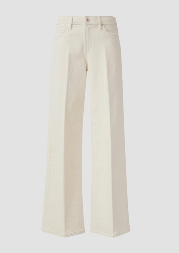 Jeans Suri / Regular Fit / Mid Rise / Wide Leg / Sweat-Denim