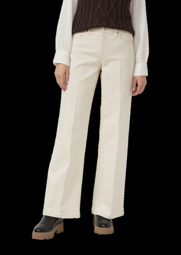 Jeans Suri / Regular Fit / Mid Rise / Wide Leg / Sweat-Denim