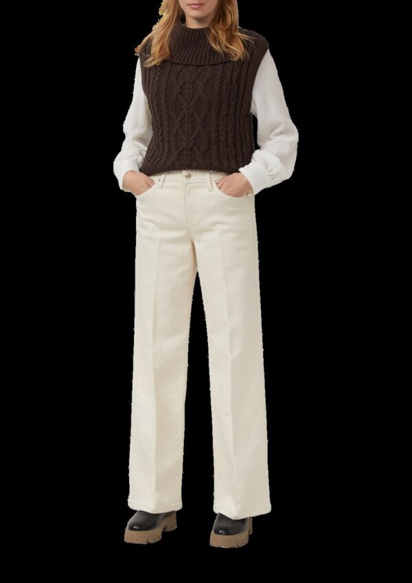 Jeans Suri / Regular Fit / Mid Rise / Wide Leg / Sweat-Denim