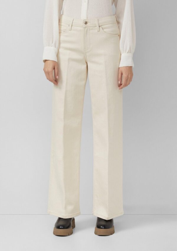 Jeans Suri / Regular Fit / Mid Rise / Wide Leg / Sweat-Denim