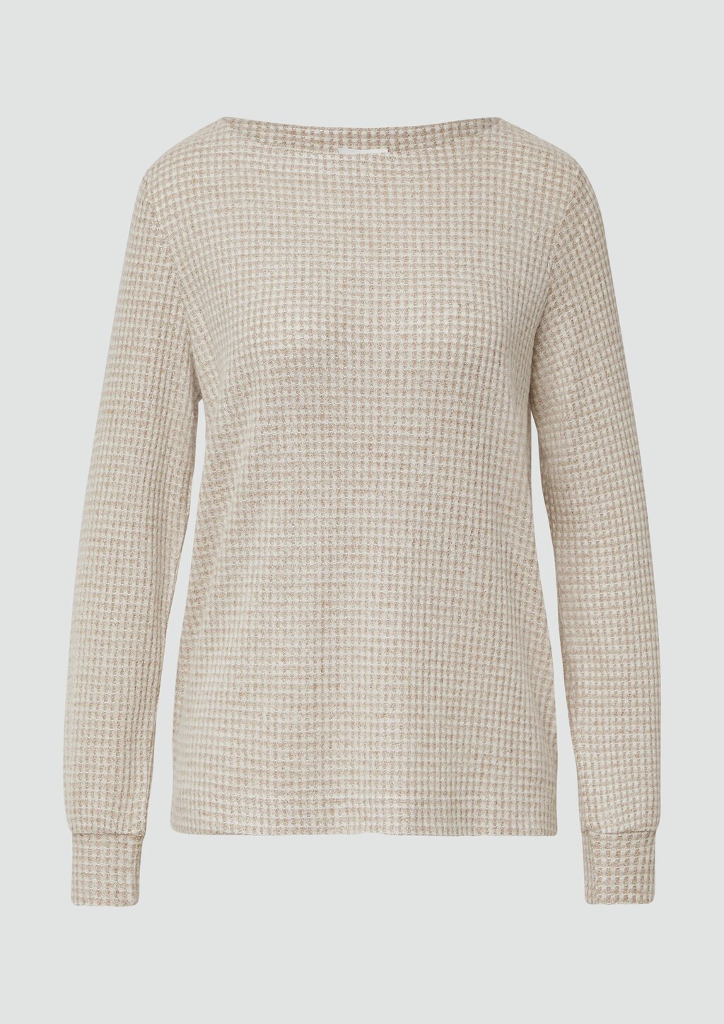 Weiches Shirt mit Waffelstruktur im Relaxed Fit