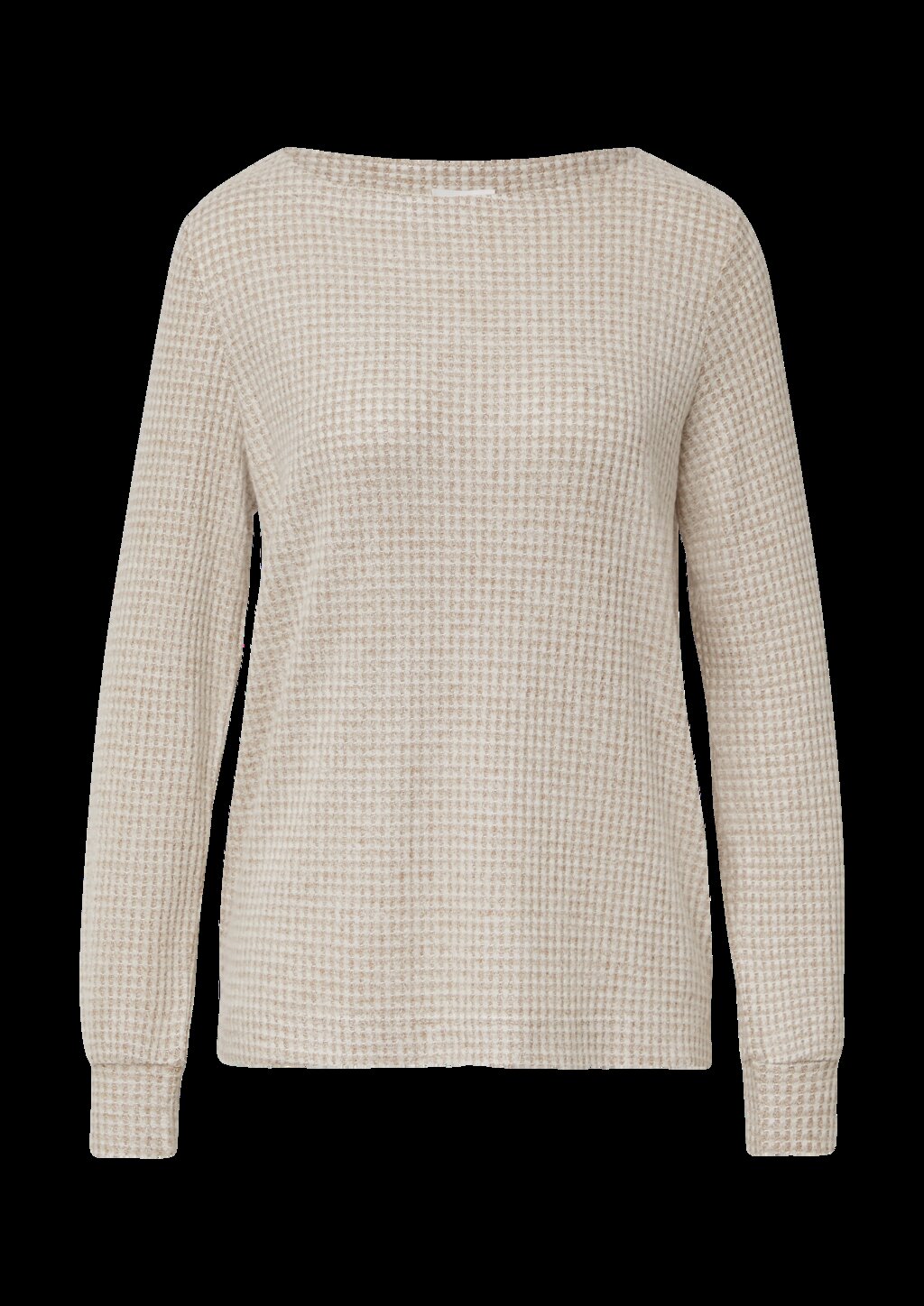 Weiches Shirt mit Waffelstruktur im Relaxed Fit