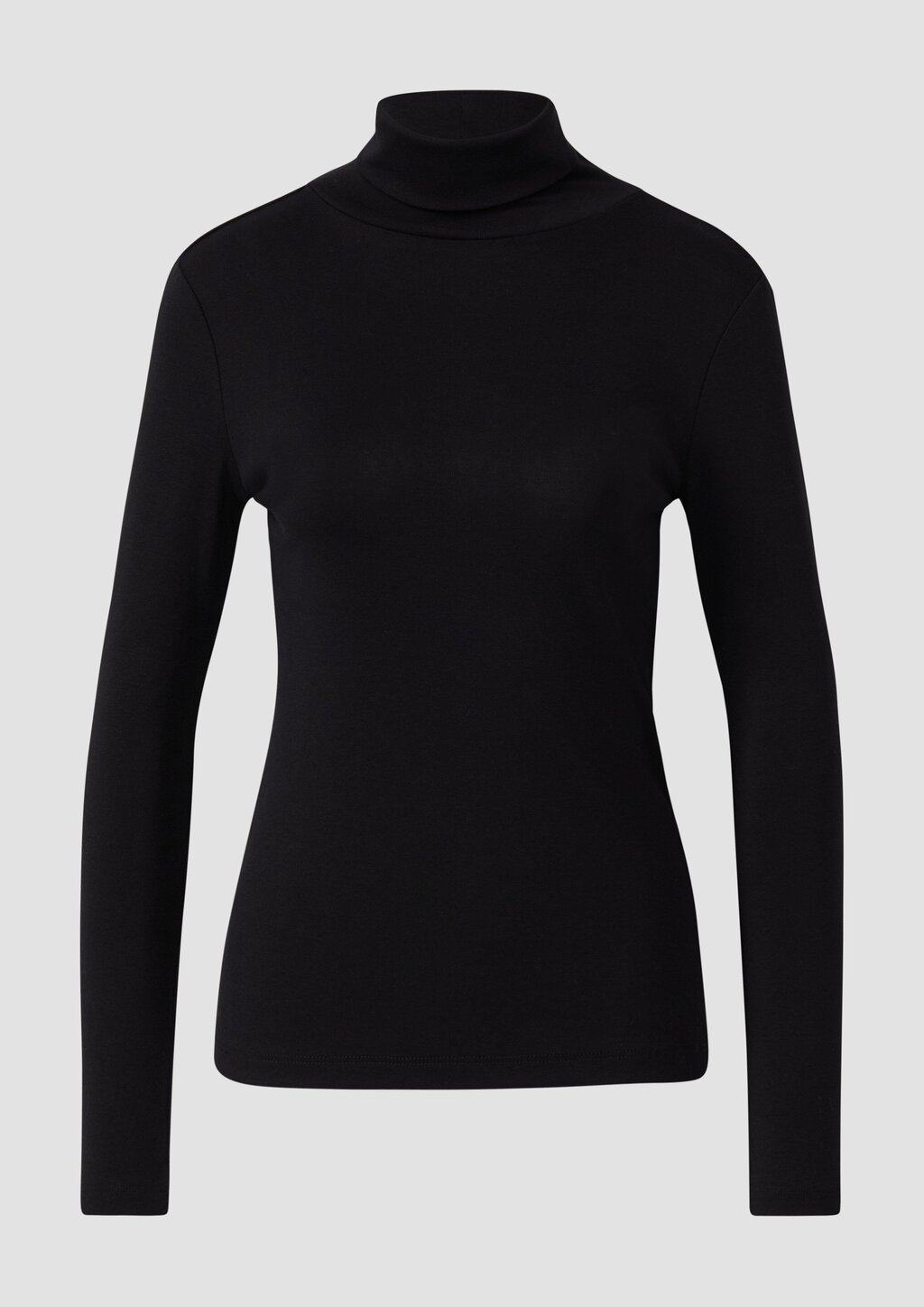 Longsleeve im Slim Fit mit Rollkragen