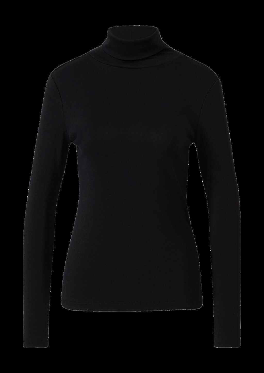 Longsleeve im Slim Fit mit Rollkragen