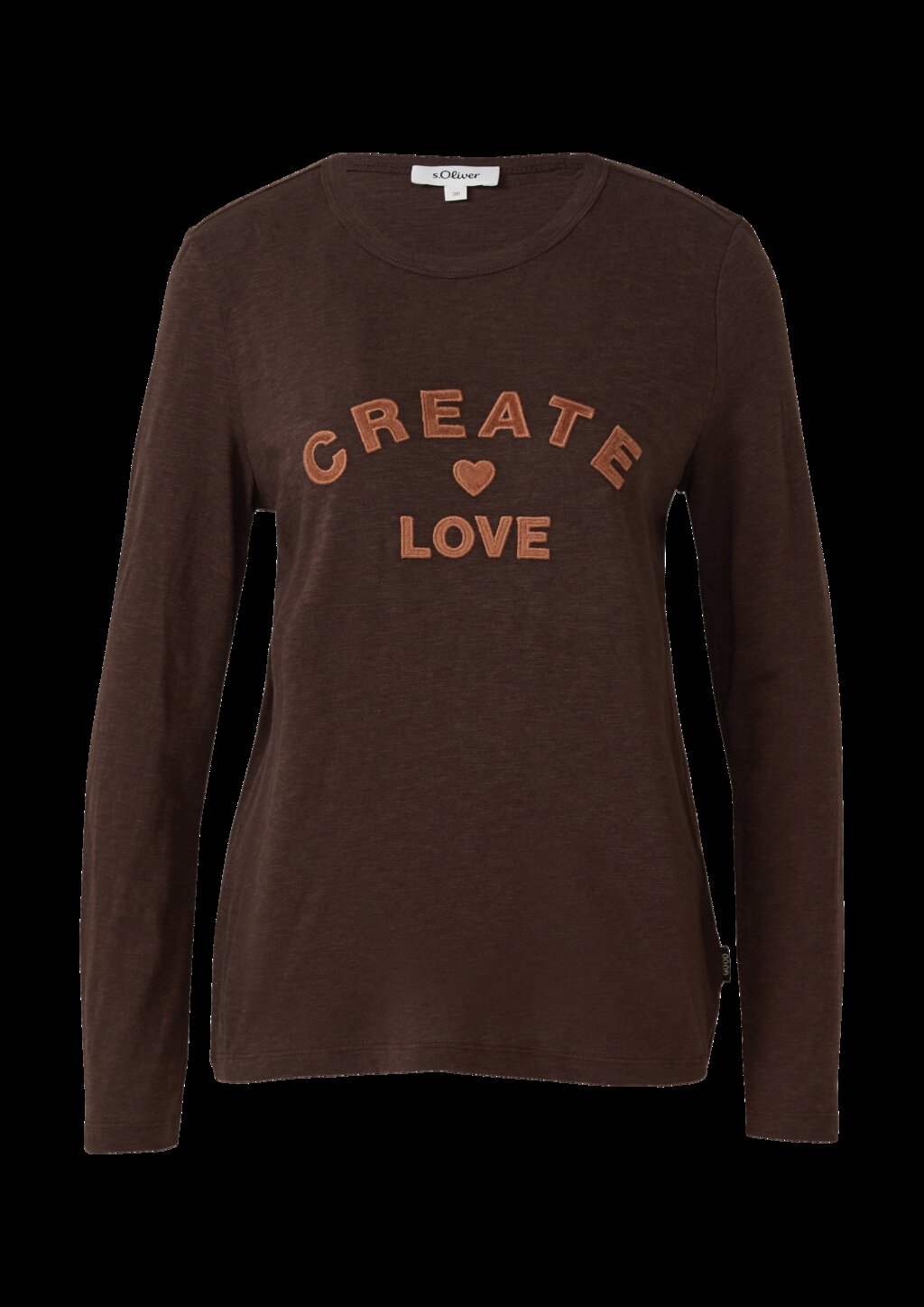 Longsleeve mit appliziertem Artwork