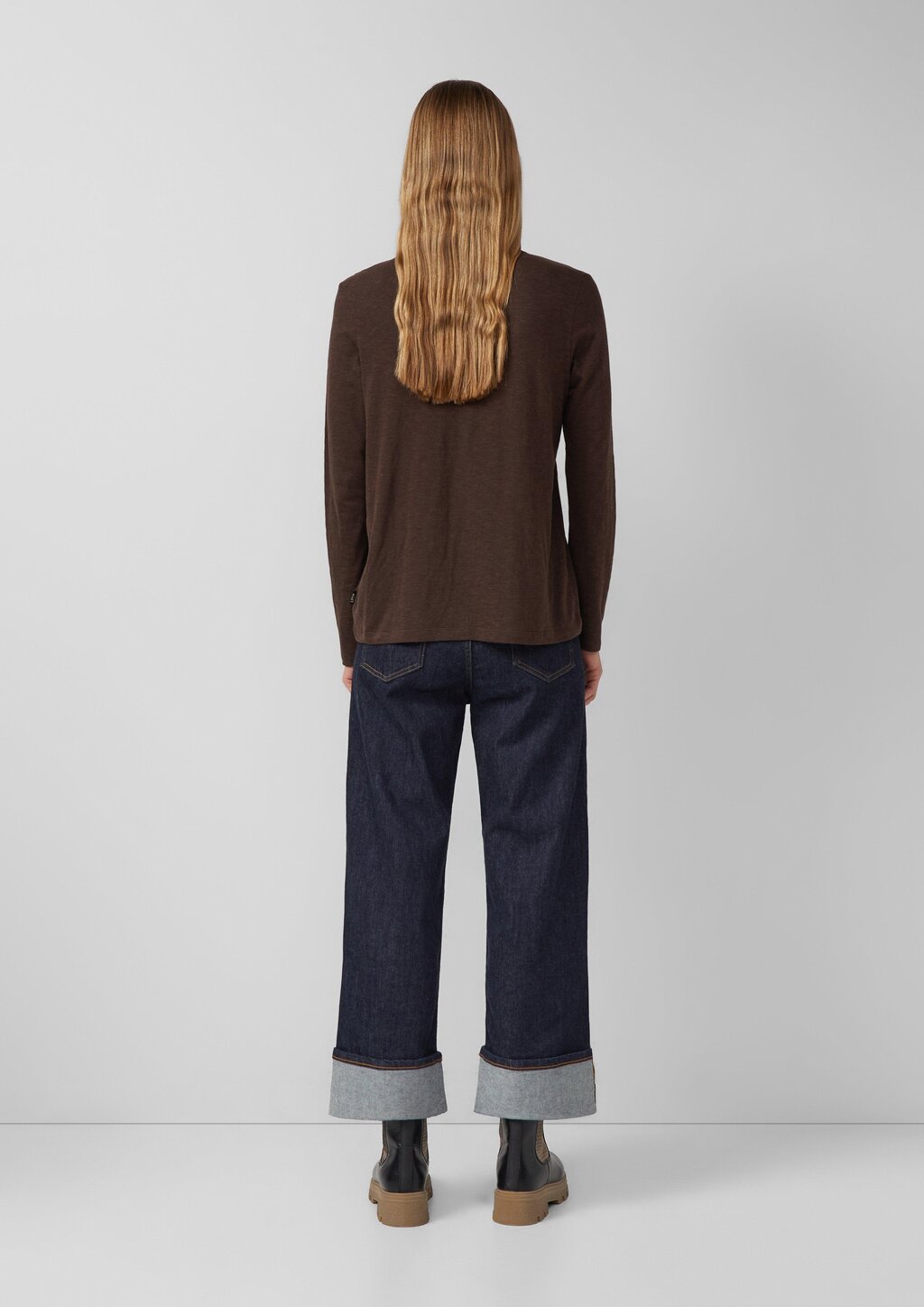 Longsleeve mit appliziertem Artwork