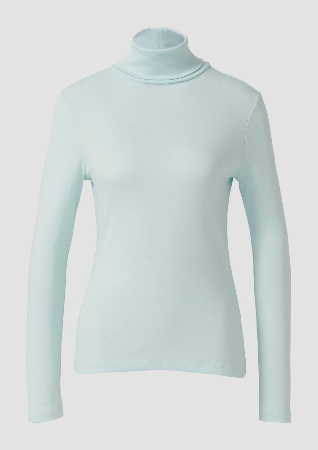 Longsleeve im Slim Fit mit Rollkragen