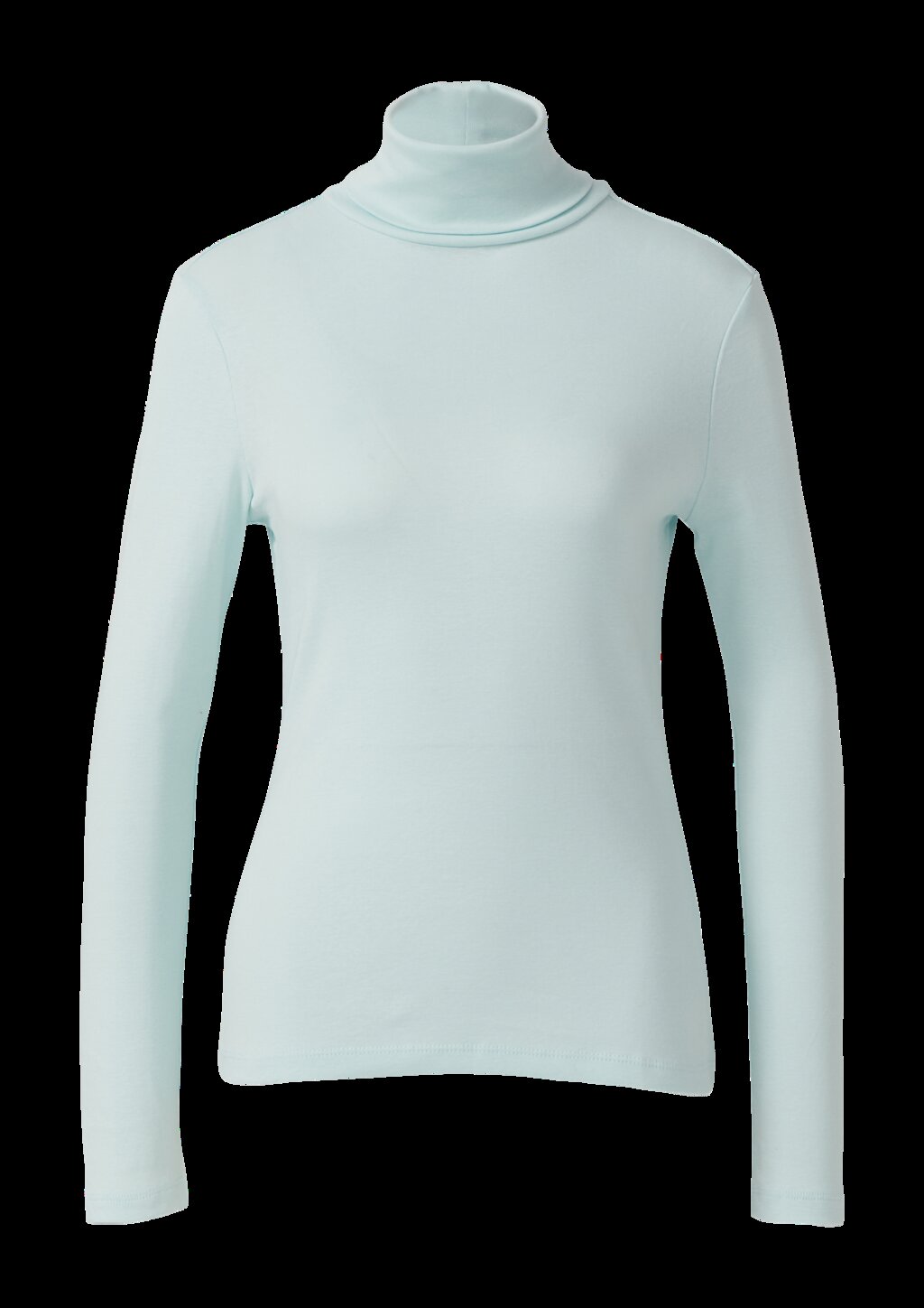 Longsleeve im Slim Fit mit Rollkragen