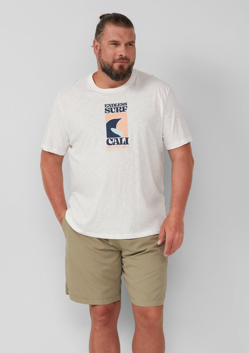 Badeshorts mit Elastikbund und Tunnelzug