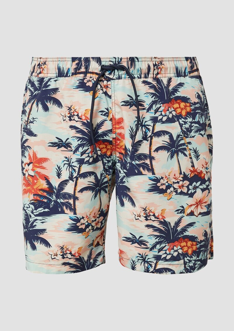 Badeshorts mit Elastikbund und Tunnelzug