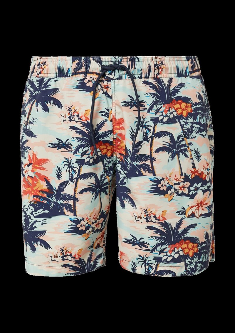 Badeshorts mit Elastikbund und Tunnelzug