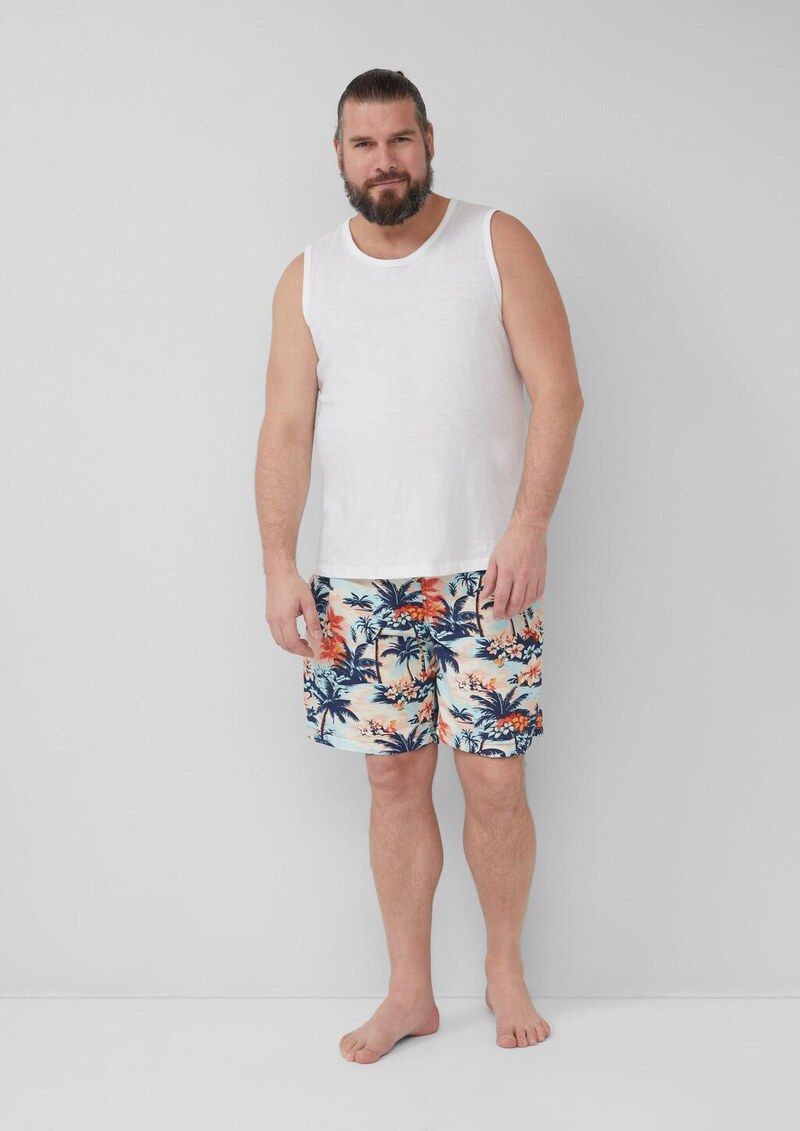 Badeshorts mit Elastikbund und Tunnelzug