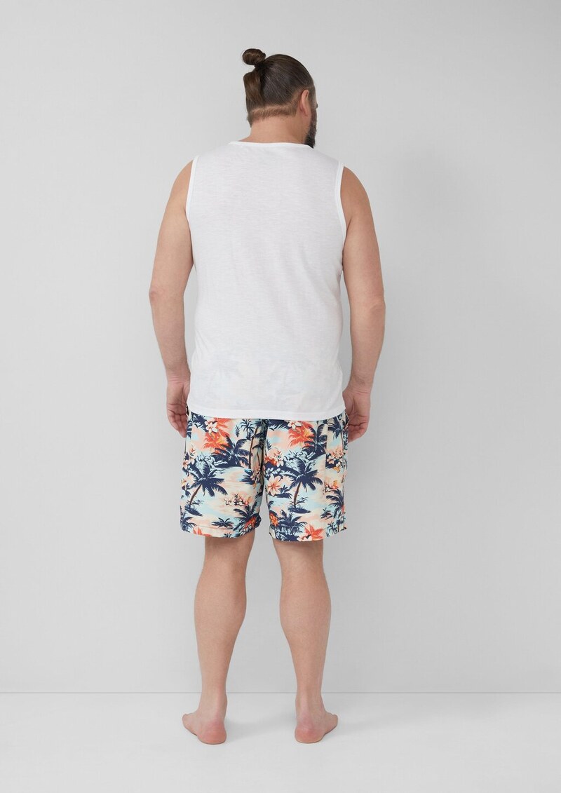 Badeshorts mit Elastikbund und Tunnelzug