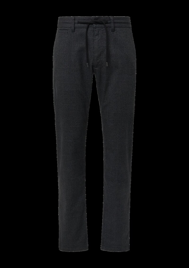 Phoenix: Strukturierte Chinohose mit Elastikbund